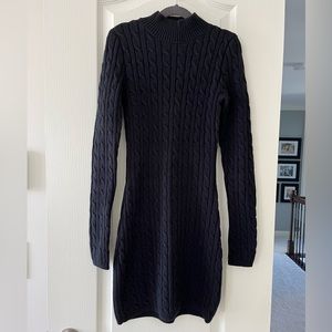 Hollister Black Sweater Dress - XS